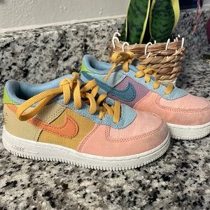 Kids Nike Sun Club Air Force 1’s